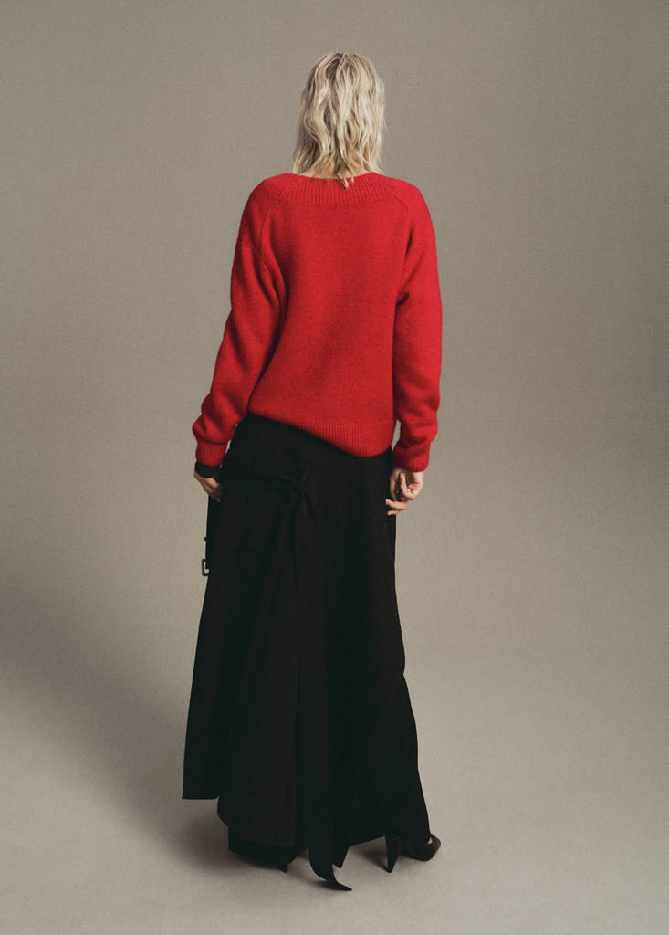 Pull-Over Grosse Maille Col V