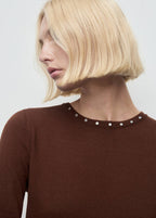 Pull-Over Maille Clouté