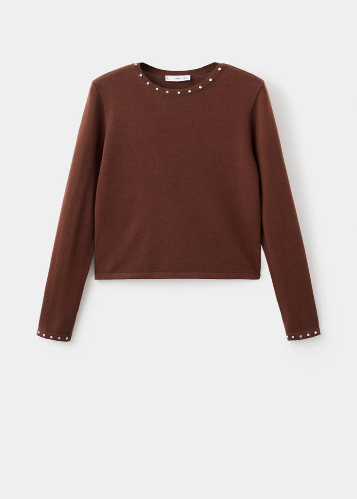 Pull-Over Maille Clouté