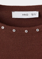 Pull-Over Maille Clouté
