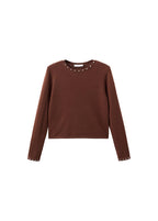 Pull-Over Maille Clouté