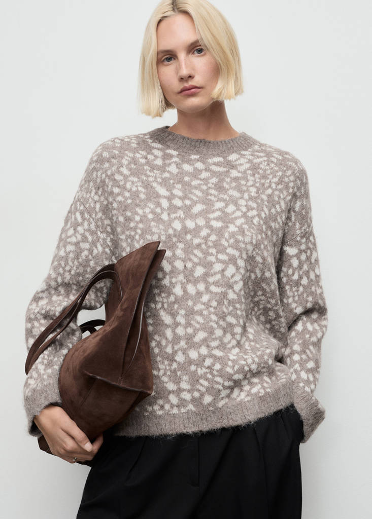 Pull-Over En Imprimé Animal