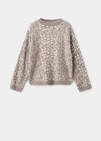 Pull-Over En Imprimé Animal