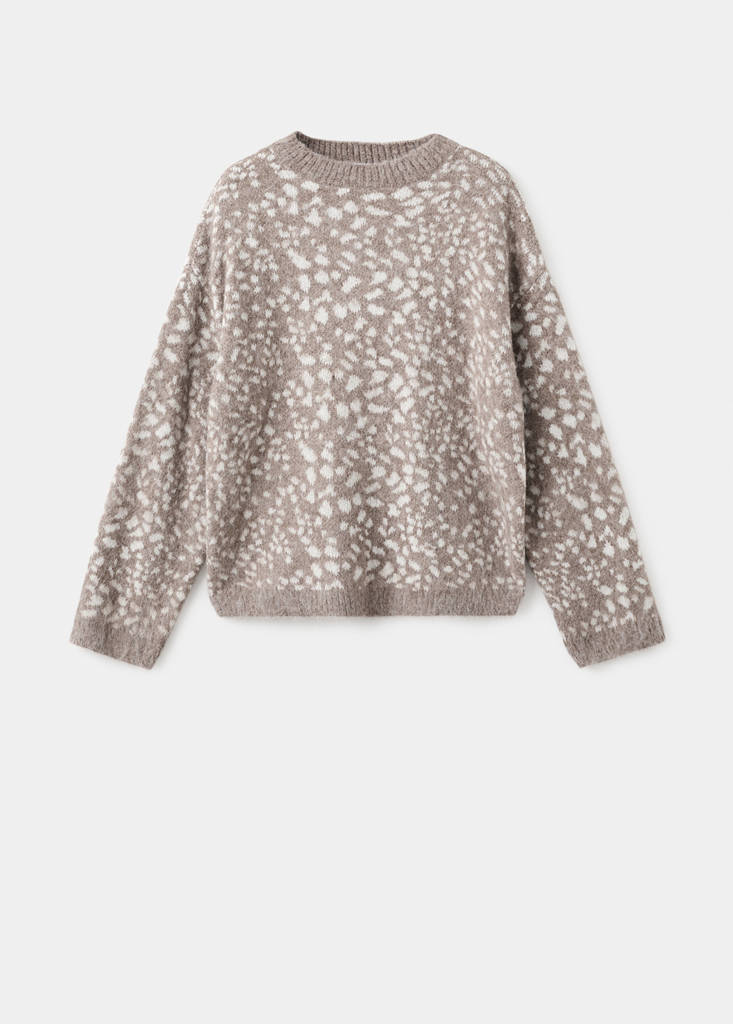 Pull-Over En Imprimé Animal