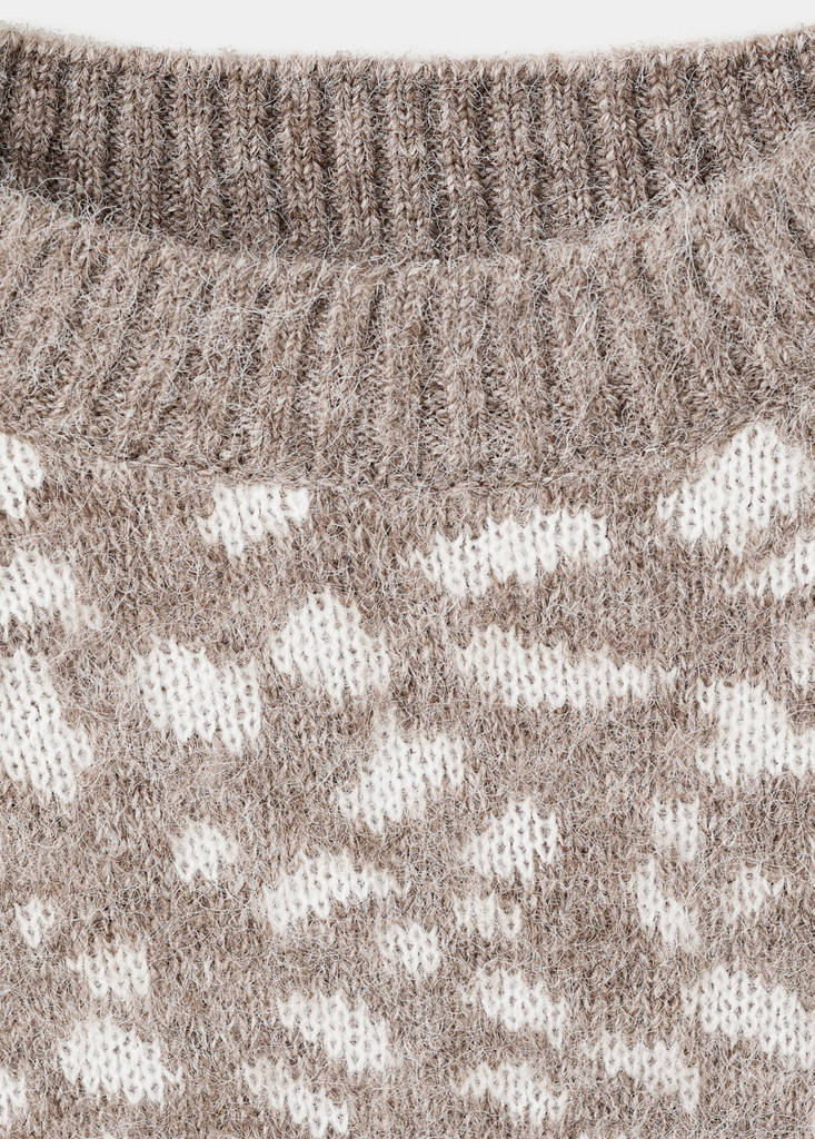 Pull-Over En Imprimé Animal