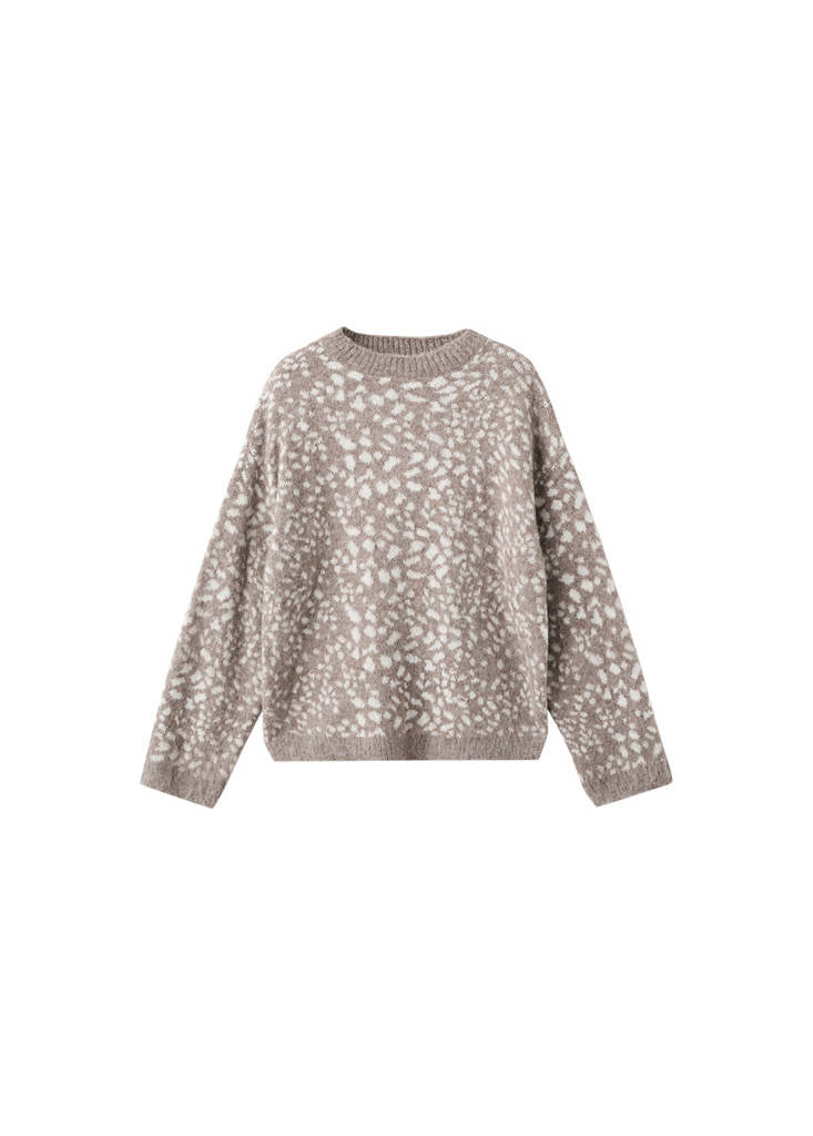 Pull-Over En Imprimé Animal