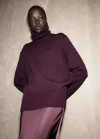 Pull Col Roulé Avec Ouvertures