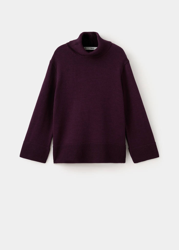 Pull Col Roulé Avec Ouvertures