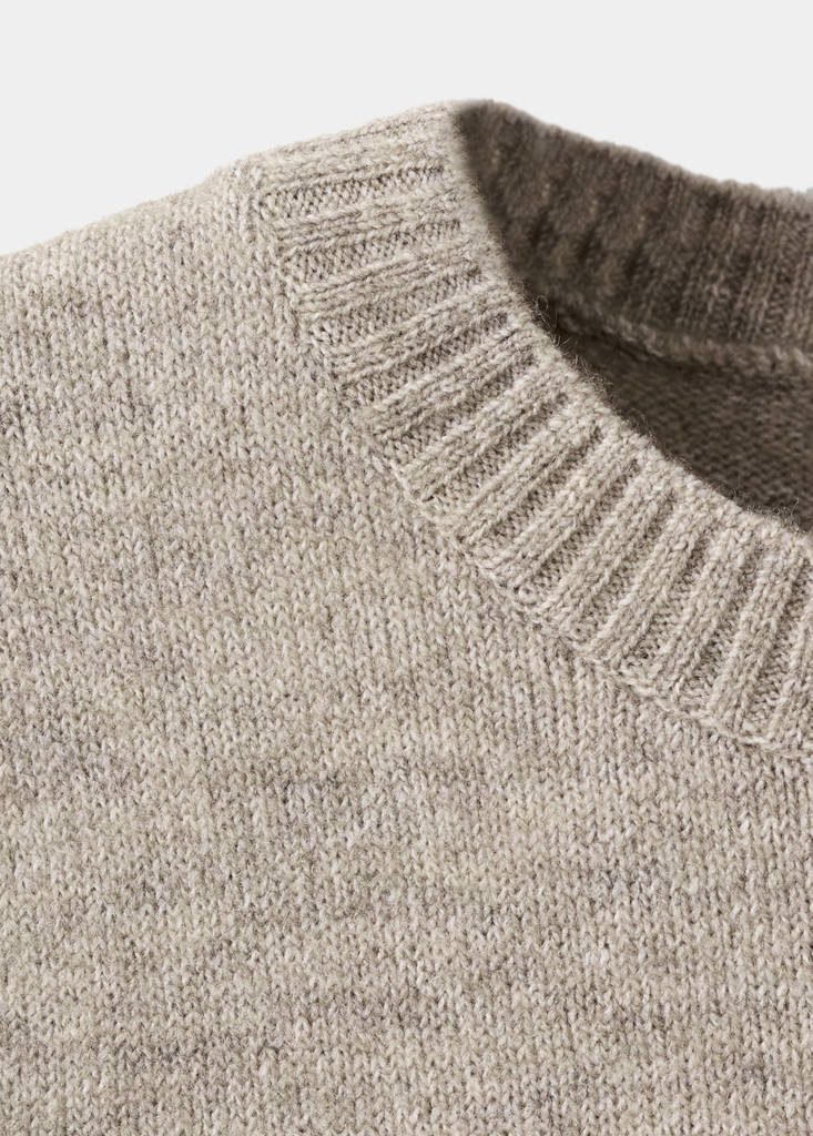 Pull En Maille À Manches Courtes