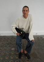 Pull-Over Laine Col En V