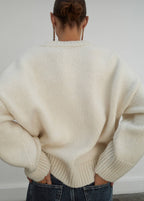 Pull-Over Laine Col En V