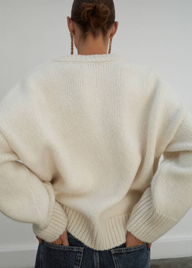 Pull-Over Laine Col En V