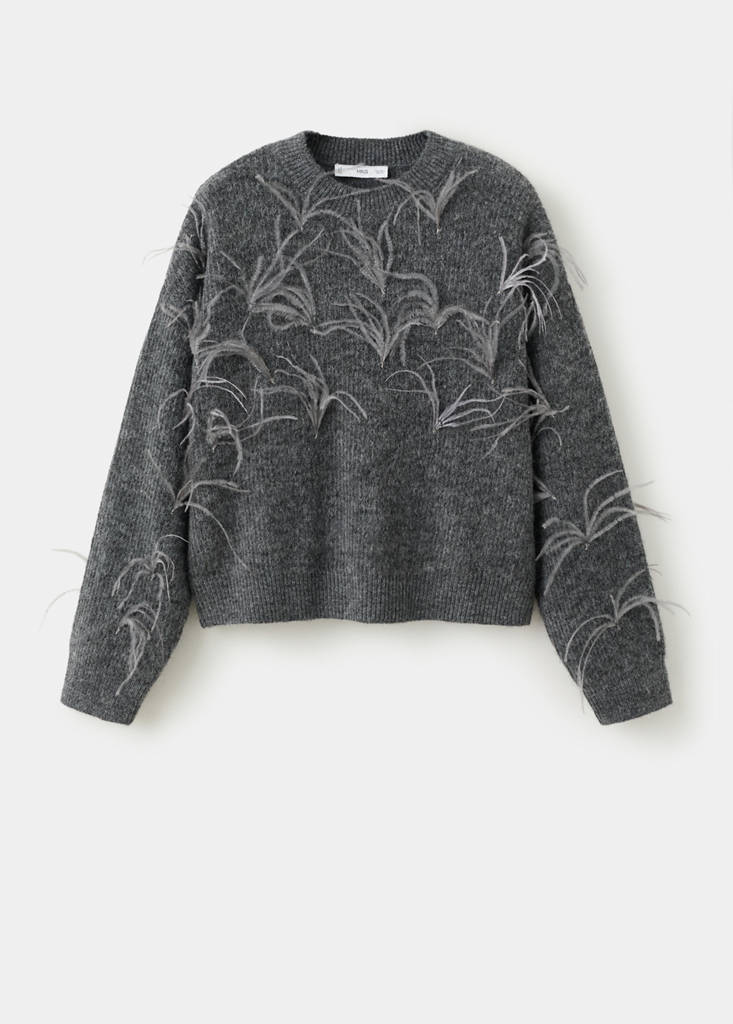 Pull Maille Plumes