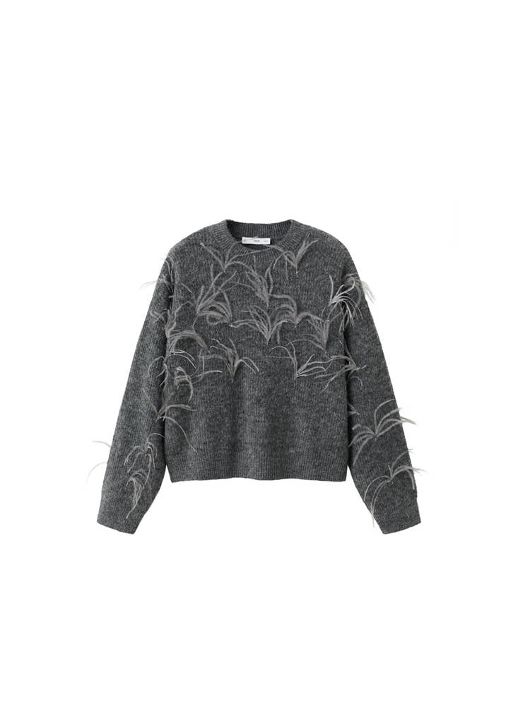 Pull Maille Plumes