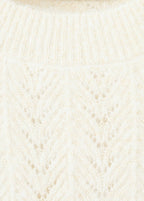Pull En Lurex À Maille Torsadée