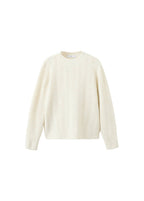 Pull En Lurex À Maille Torsadée