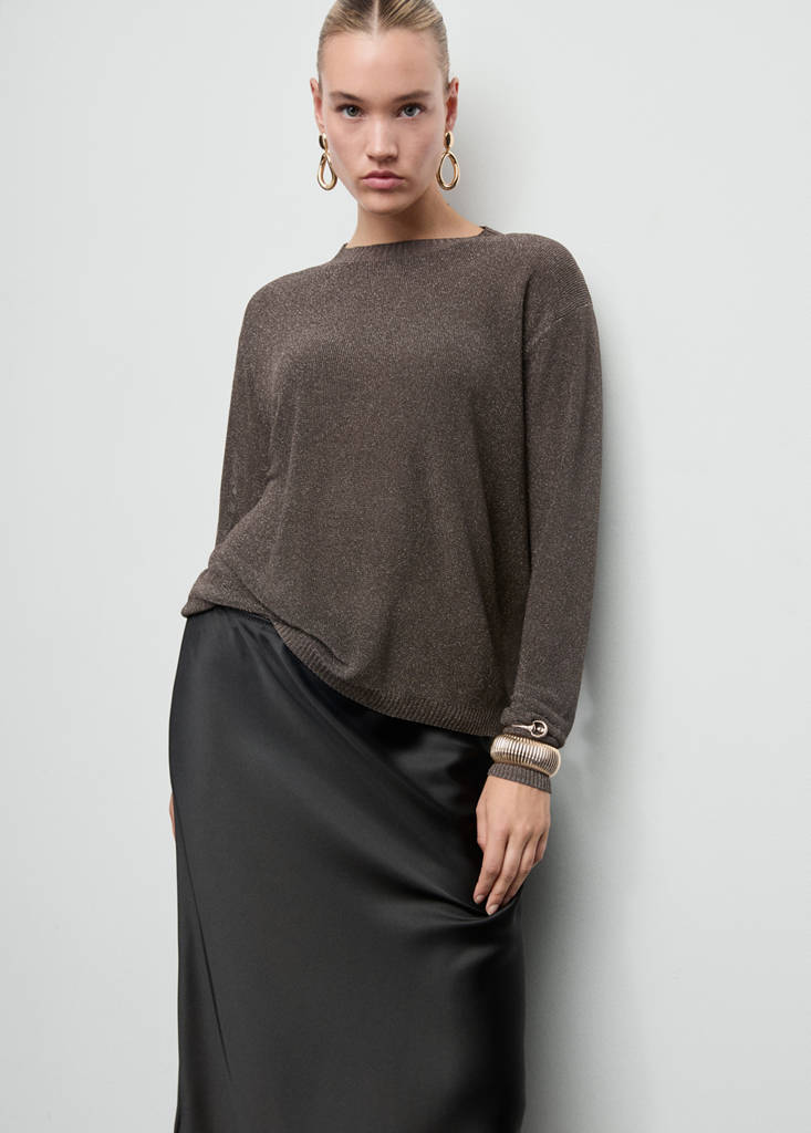 Pull-Over Lurex Maille Fine