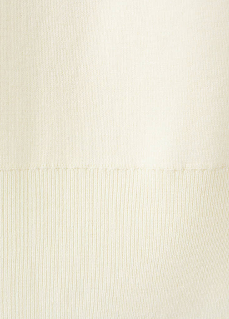 Pull Col Montant Froncé