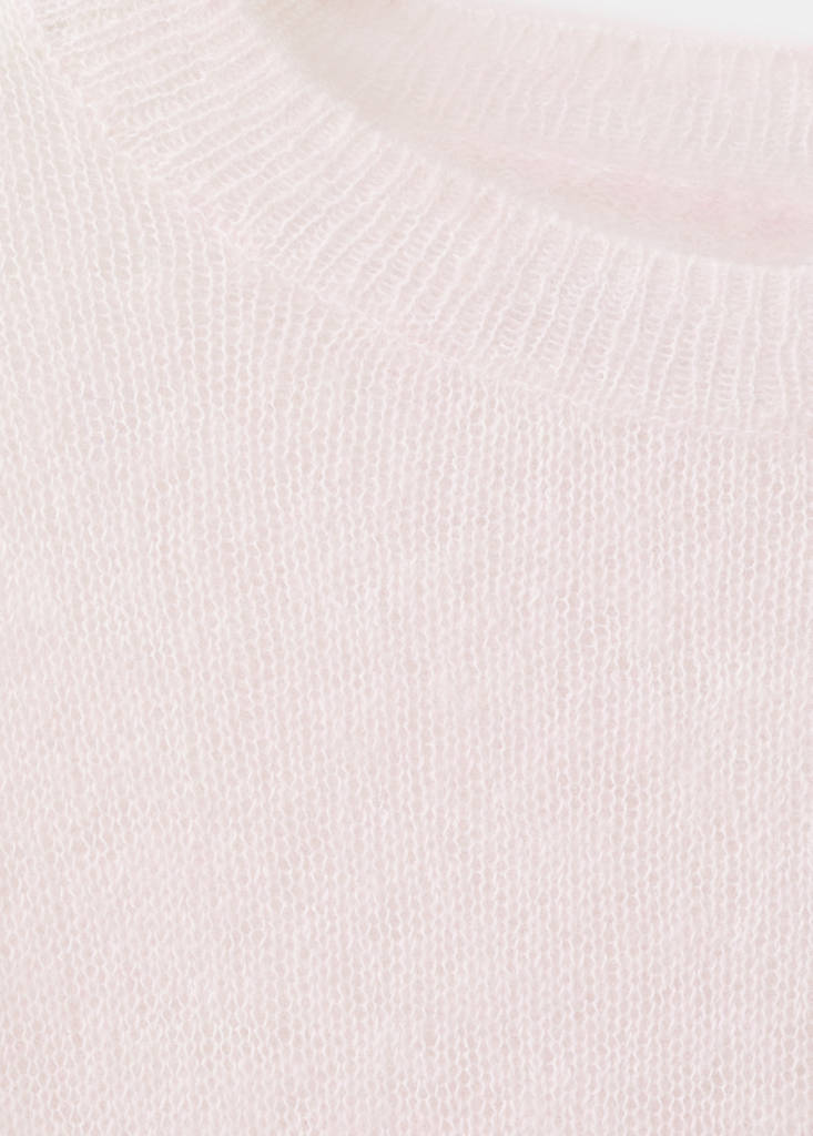 Pull-Over Laine Et Alpaga Mélangés