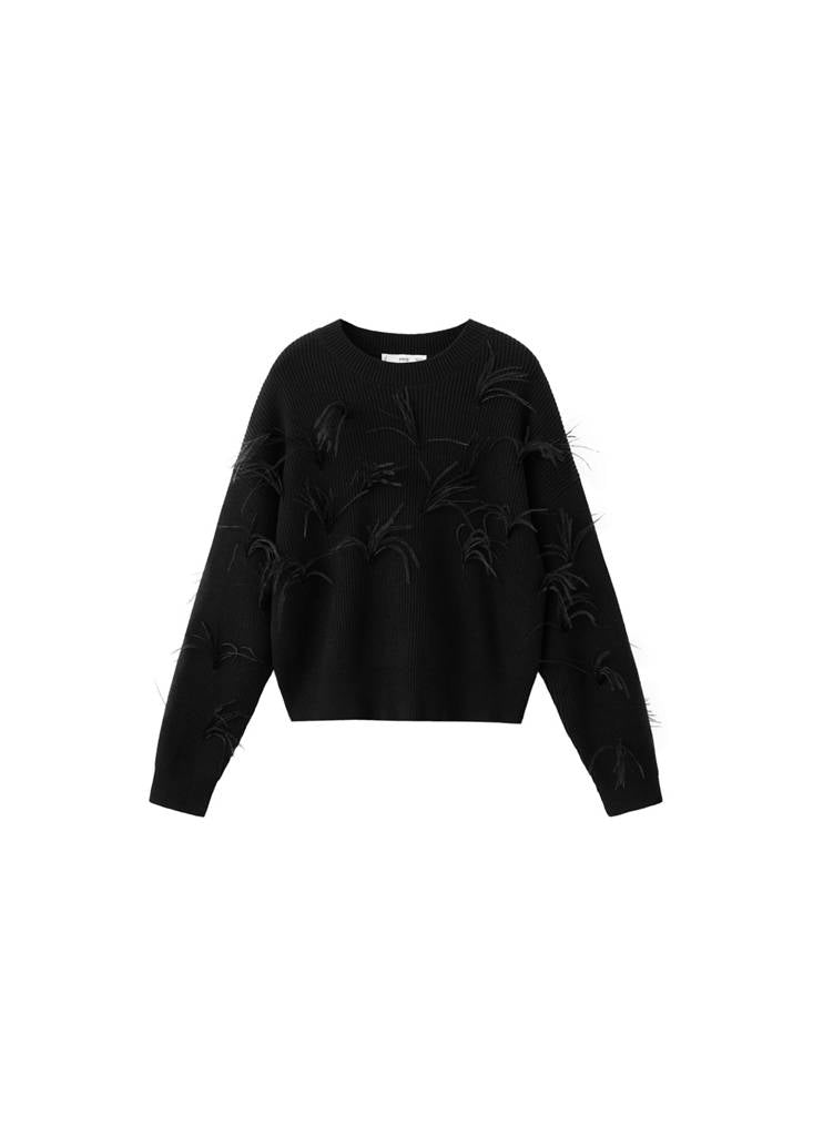Pull Maille Plumes