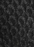 Pull En Maille Ajourée Fermeture Perles