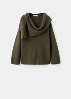 Pull En Maille Foulard