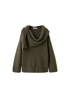 Pull En Maille Foulard