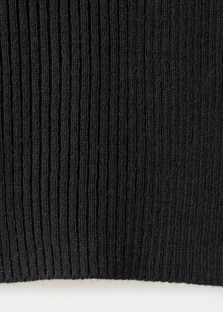 Pull Côtelé Finitions Festonnées