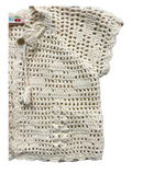 Bonpoint - Cardigan Beige En Crochet - 12 Mois