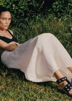 Sandales Cuir Cloutées