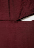Robe Midi Cut-Out
