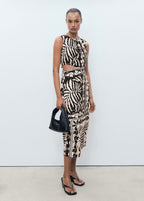 Robe Midi Cut-Out