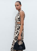 Robe Midi Cut-Out