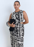 Robe Midi Cut-Out