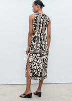 Robe Midi Cut-Out