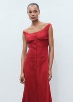 Robe En Lin Mélangé À Boutons
