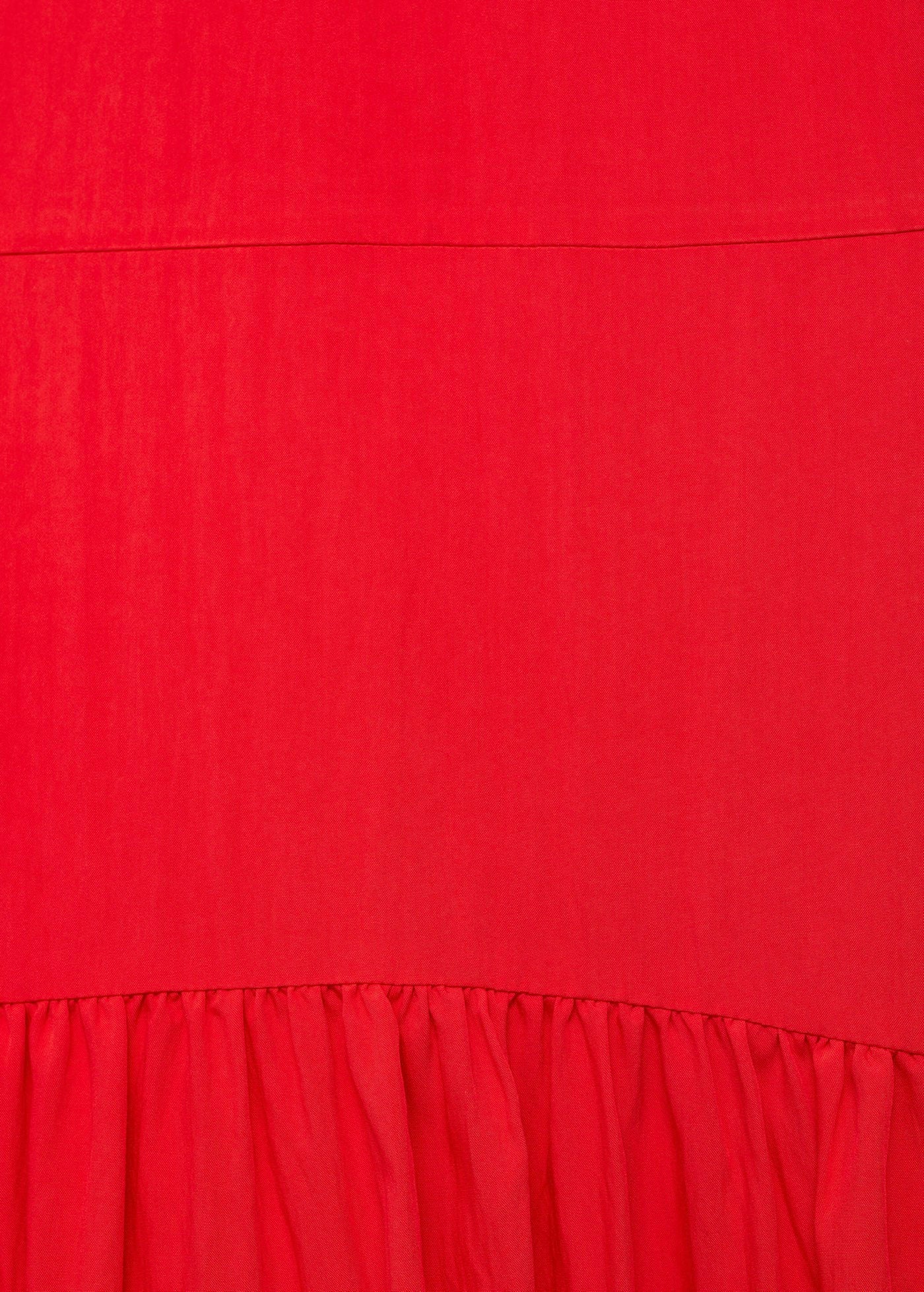 Robe Longue Ourlet Froncé