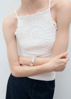 Top Empiècement Crochet
