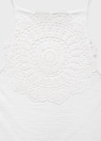 Top Empiècement Crochet