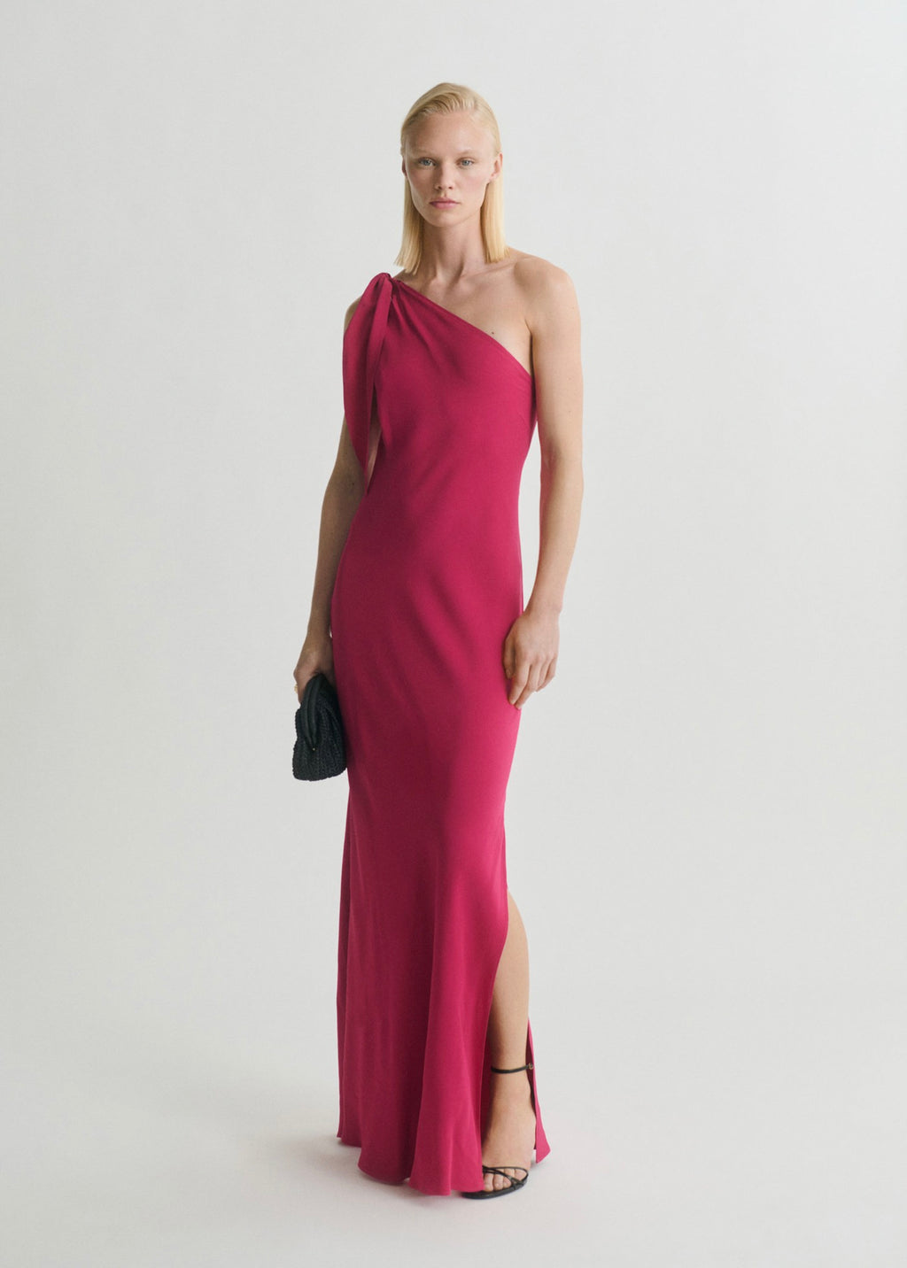 Robe Asymétrique À Bretelles