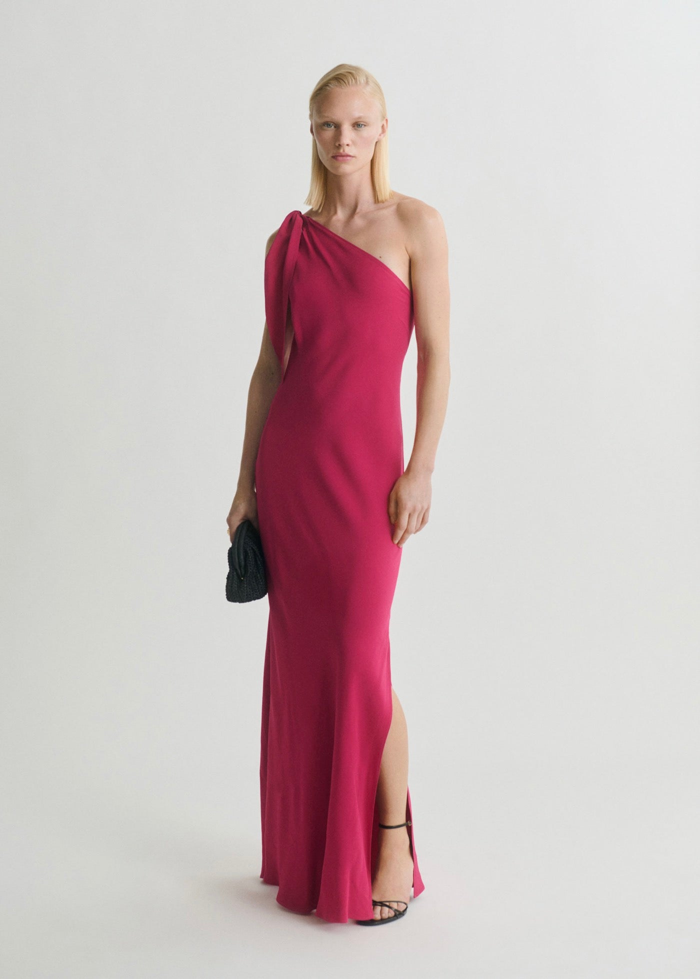 Robe Asymétrique À Bretelles