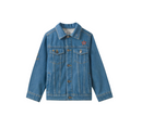 Bonpoint X Csao - Veste En Denim Avec Broderies Fantaisies - 8 Ans