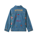 Bonpoint X Csao - Veste En Denim Avec Broderies Fantaisies - 8 Ans