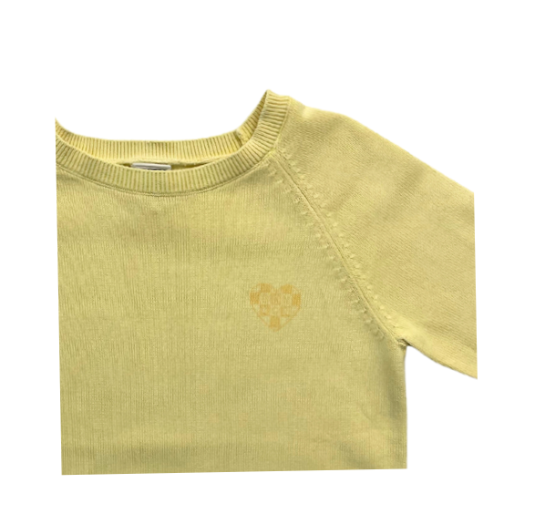 Bonpoint - Pull Sans Manches Jaune - 8 Ans