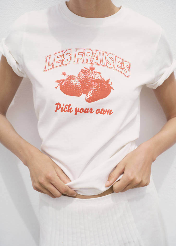T-Shirt En Coton Imprimé
