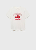 T-Shirt En Coton Imprimé