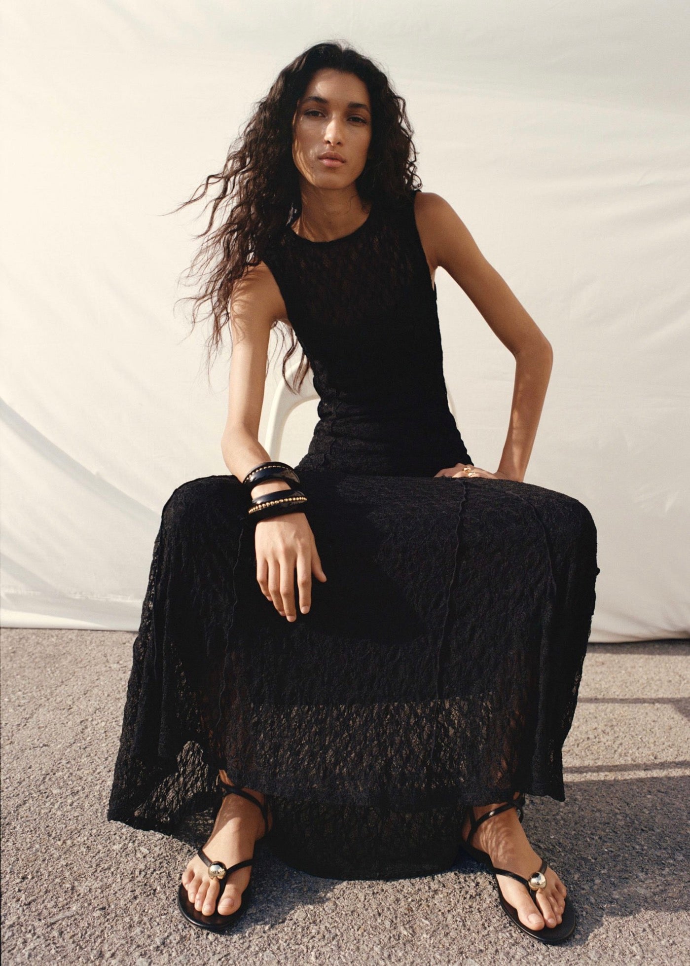 Robe Longue Dentelle