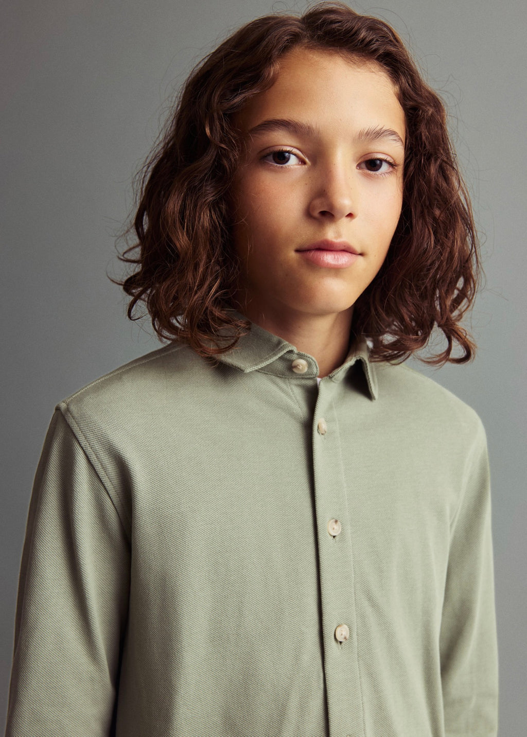 Chemise Fran Vert - Garçon