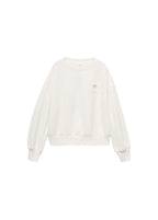 Sudadera Patch Blanco Roto - Niña