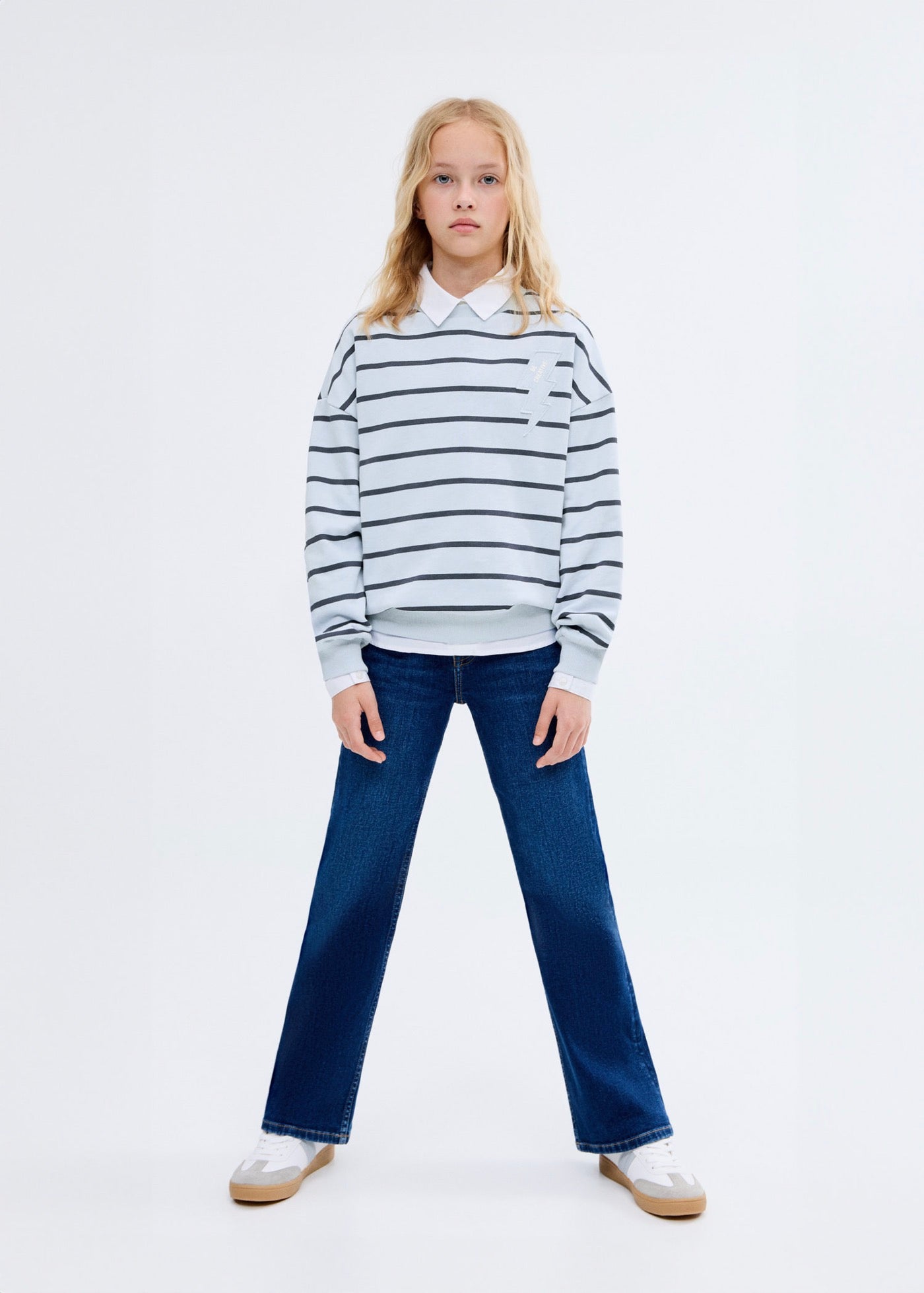 Sweat Rayo Bleu - Fille